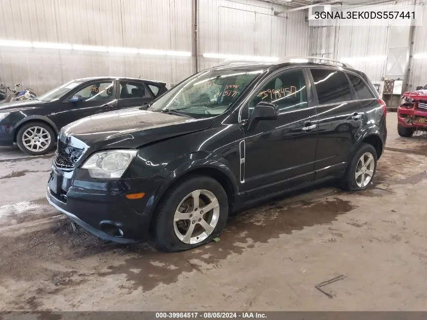 2013 Chevrolet Captiva Sport Lt VIN: 3GNAL3EK0DS557441 Lot: 39984517