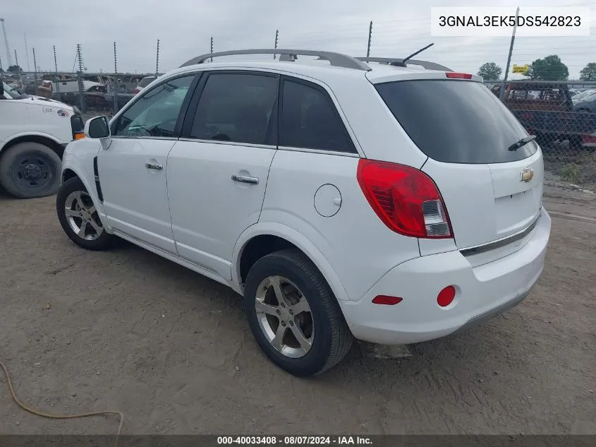 2013 Chevrolet Captiva Sport Lt VIN: 3GNAL3EK5DS542823 Lot: 40033408