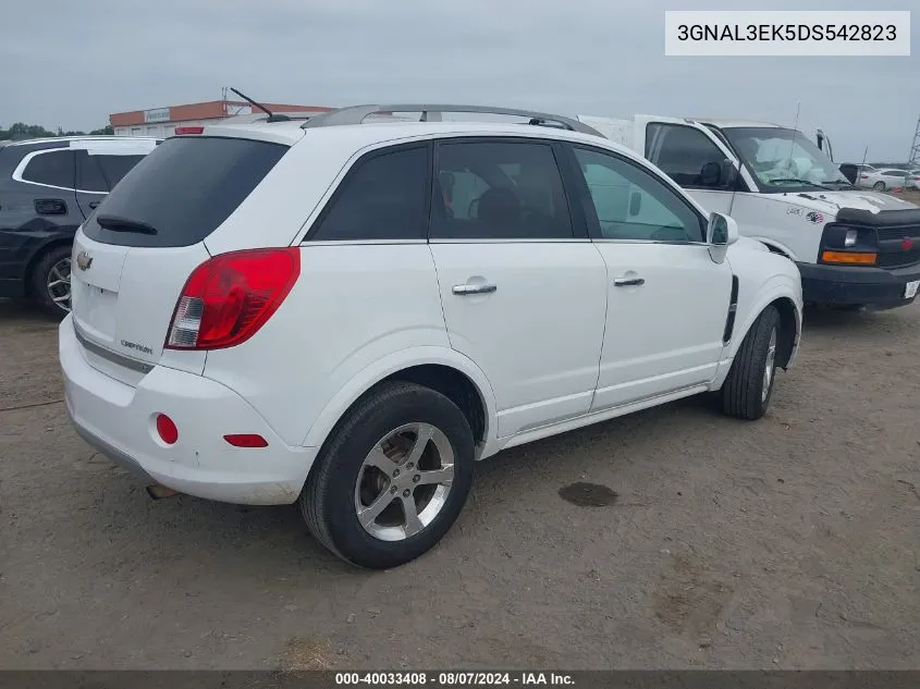 2013 Chevrolet Captiva Sport Lt VIN: 3GNAL3EK5DS542823 Lot: 40033408