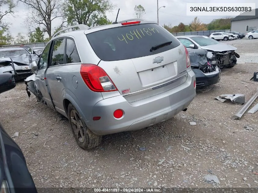 2013 Chevrolet Captiva Sport Lt VIN: 3GNAL3EK5DS630383 Lot: 40411897