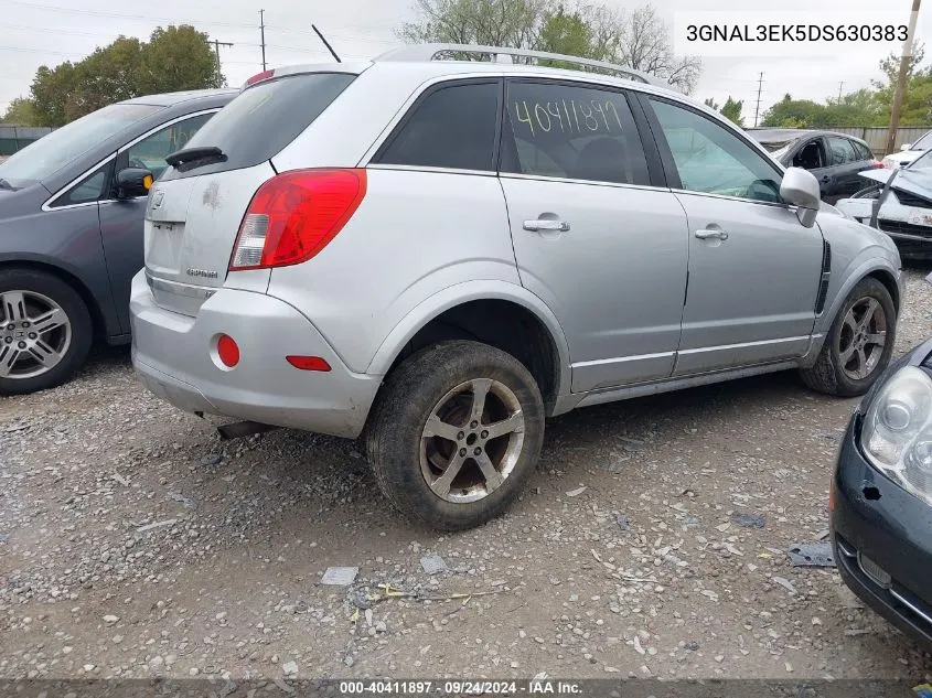 2013 Chevrolet Captiva Sport Lt VIN: 3GNAL3EK5DS630383 Lot: 40411897