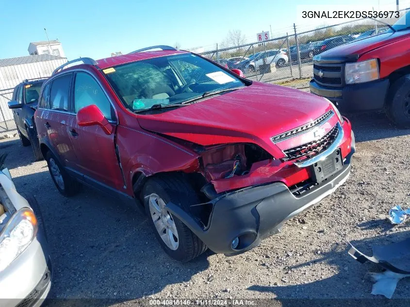 2013 Chevrolet Captiva Ls VIN: 3GNAL2EK2DS536973 Lot: 40818146