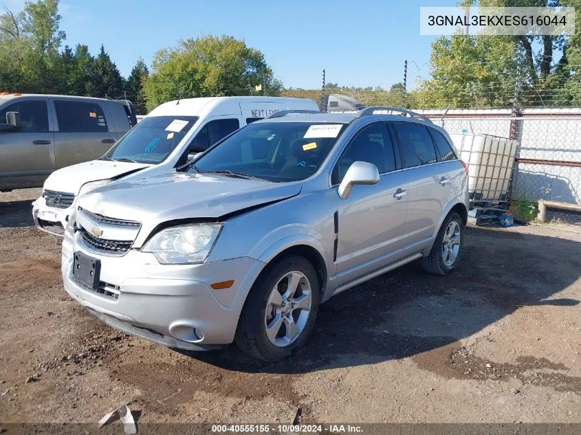 3GNAL3EKXES616044 2014 Chevrolet Captiva Lt