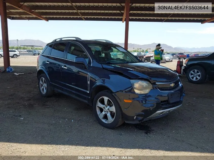 2015 Chevrolet Captiva Sport Ltz VIN: 3GNAL4EK7FS503644 Lot: 39914122