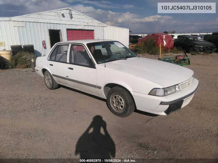 1G1JC54G7LJ310105 1990 Chevrolet Cavalier Vl