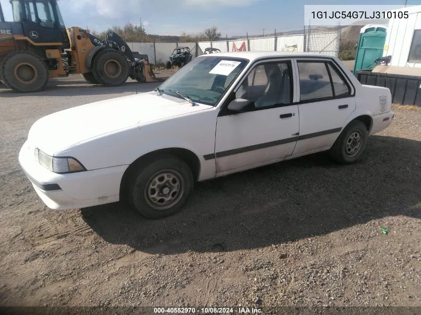 1G1JC54G7LJ310105 1990 Chevrolet Cavalier Vl