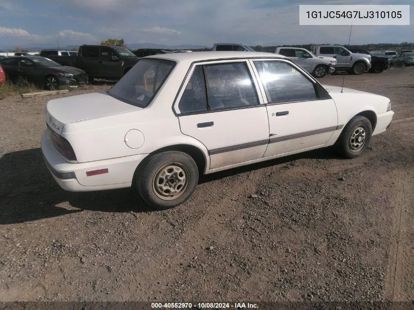 1G1JC54G7LJ310105 1990 Chevrolet Cavalier Vl