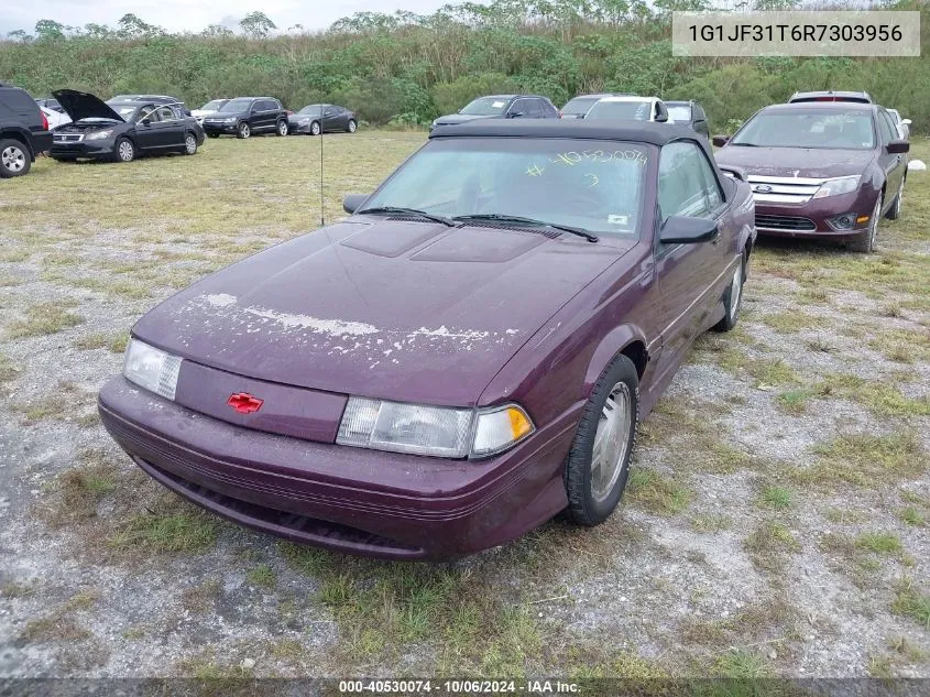 1994 Chevrolet Cavalier Z24 VIN: 1G1JF31T6R7303956 Lot: 40530074