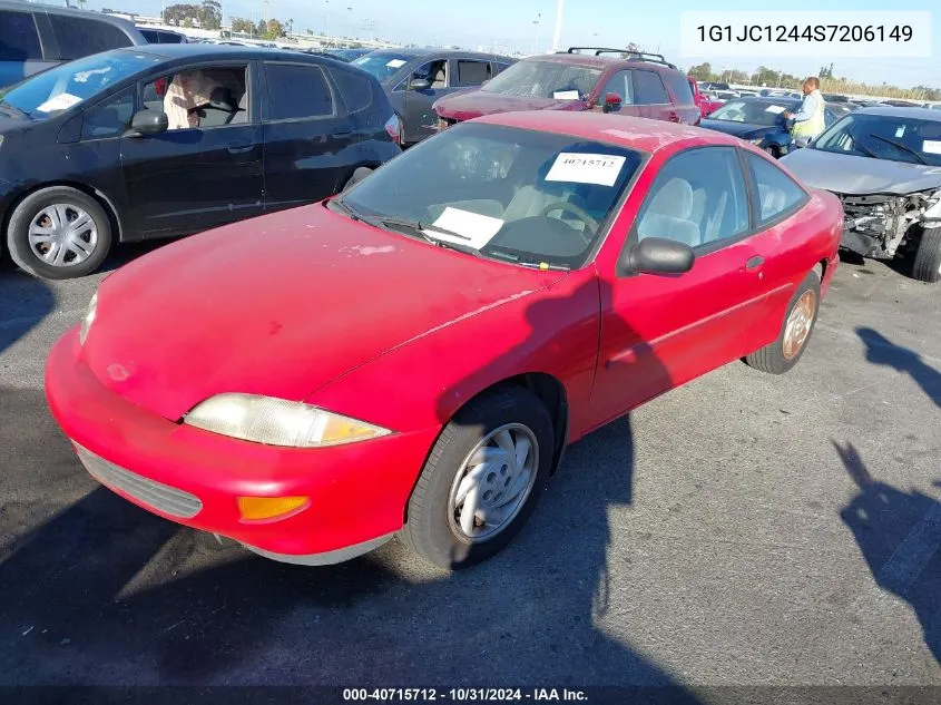 1995 Chevrolet Cavalier VIN: 1G1JC1244S7206149 Lot: 40715712