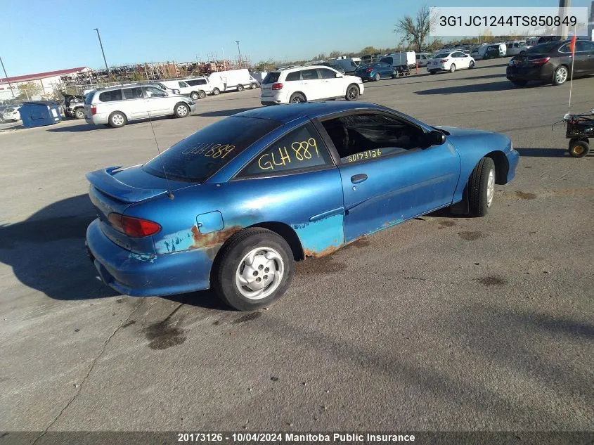 1996 Chevrolet Cavalier VIN: 3G1JC1244TS850849 Lot: 20173126