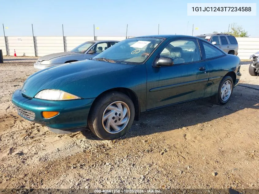 1996 Chevrolet Cavalier VIN: 1G1JC1243T7234588 Lot: 40661250