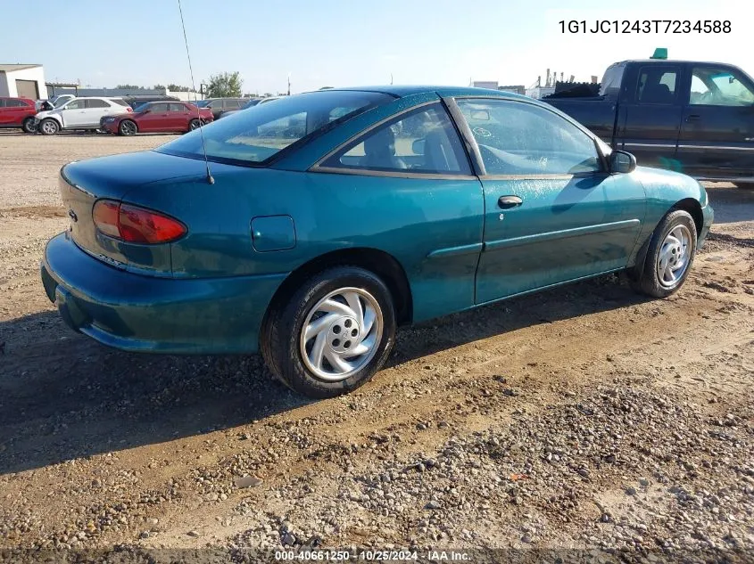 1996 Chevrolet Cavalier VIN: 1G1JC1243T7234588 Lot: 40661250