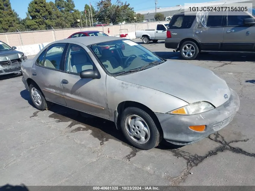 1996 Chevrolet Cavalier VIN: 1G1JC5243T7156305 Lot: 40681325