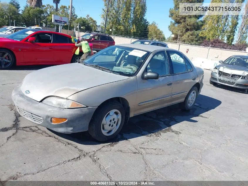 1996 Chevrolet Cavalier VIN: 1G1JC5243T7156305 Lot: 40681325