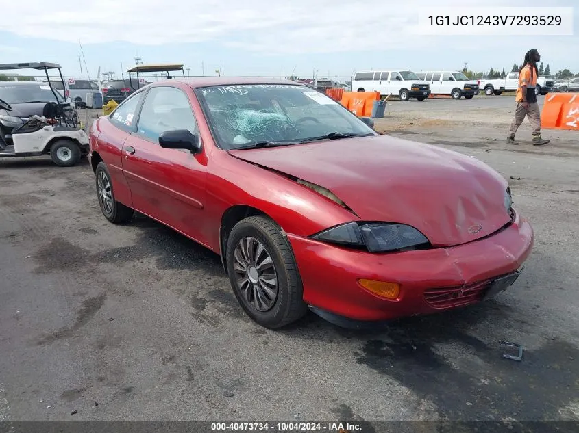 1997 Chevrolet Cavalier VIN: 1G1JC1243V7293529 Lot: 40473734