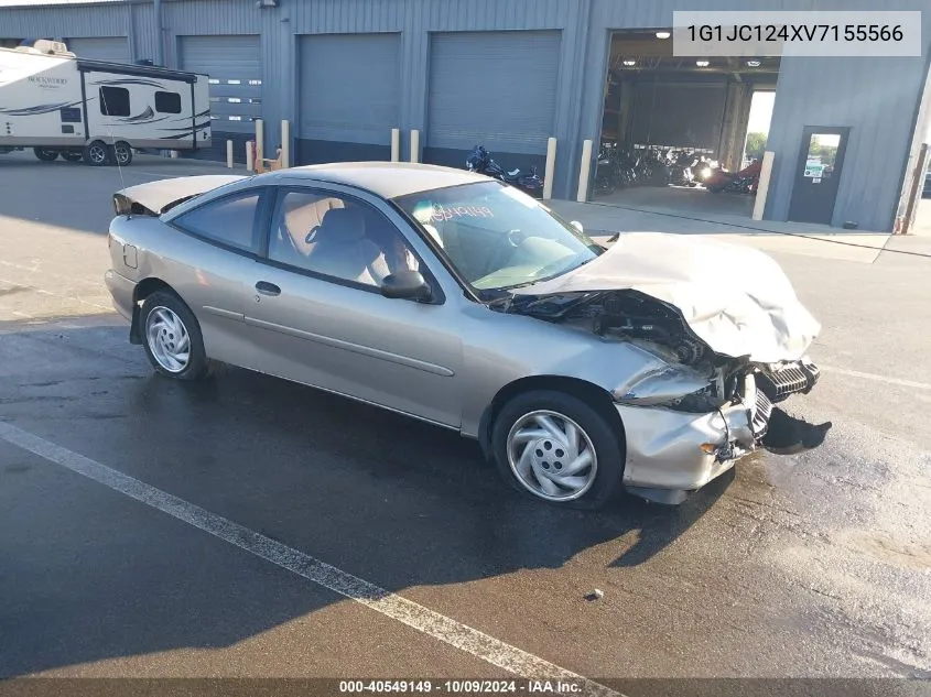 1997 Chevrolet Cavalier VIN: 1G1JC124XV7155566 Lot: 40549149