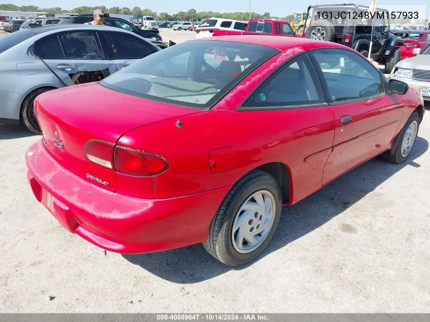 1997 Chevrolet Cavalier VIN: 1G1JC1248VM157933 Lot: 40589847