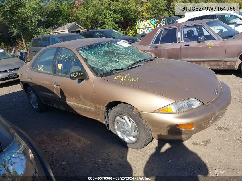 1998 Chevrolet Cavalier VIN: 1G1JC5249W7154966 Lot: 40370906