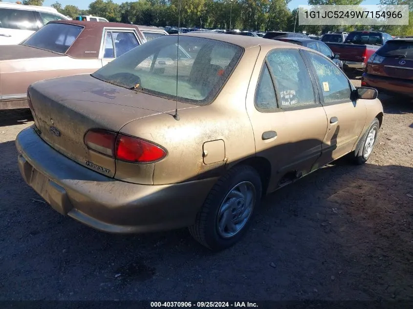 1998 Chevrolet Cavalier VIN: 1G1JC5249W7154966 Lot: 40370906