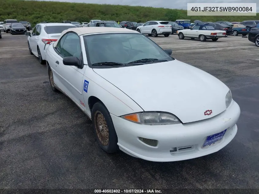 1998 Chevrolet Cavalier Z24 VIN: 4G1JF32T5WB900084 Lot: 40502402