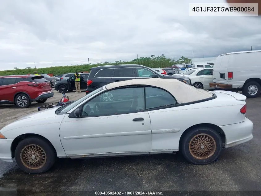 1998 Chevrolet Cavalier Z24 VIN: 4G1JF32T5WB900084 Lot: 40502402