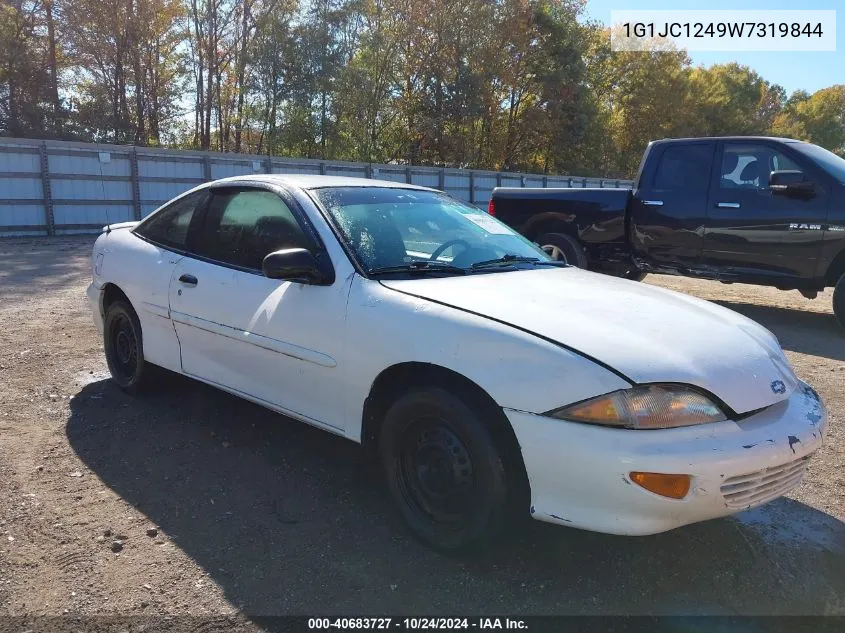 1998 Chevrolet Cavalier VIN: 1G1JC1249W7319844 Lot: 40683727