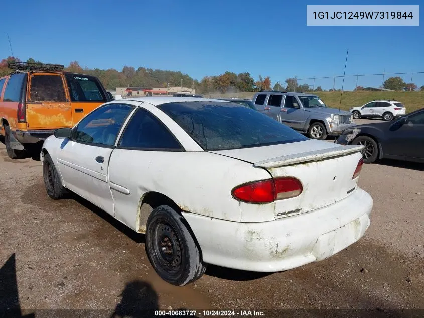 1998 Chevrolet Cavalier VIN: 1G1JC1249W7319844 Lot: 40683727