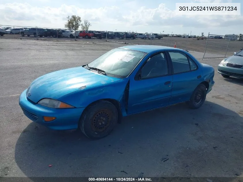 3G1JC5241WS871234 1998 Chevrolet Cavalier