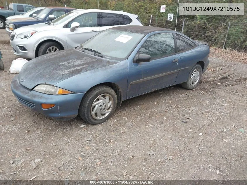 1999 Chevrolet Cavalier Rs VIN: 1G1JC1249X7210575 Lot: 40761003