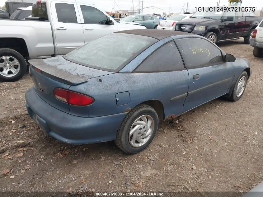 1999 Chevrolet Cavalier Rs VIN: 1G1JC1249X7210575 Lot: 40761003