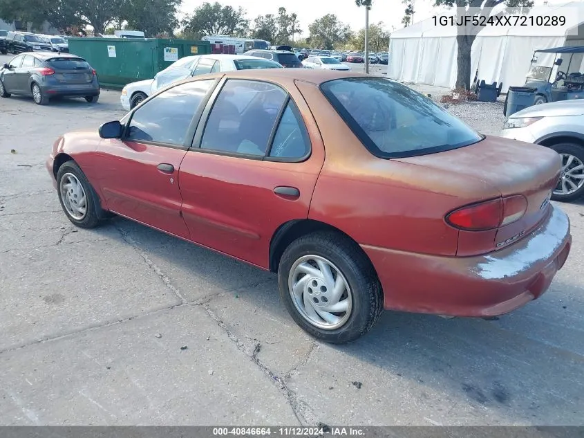 1999 Chevrolet Cavalier Ls VIN: 1G1JF524XX7210289 Lot: 40846664