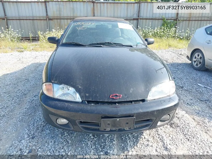 2000 Chevrolet Cavalier Z24 VIN: 4G1JF32T5YB903165 Lot: 39970294