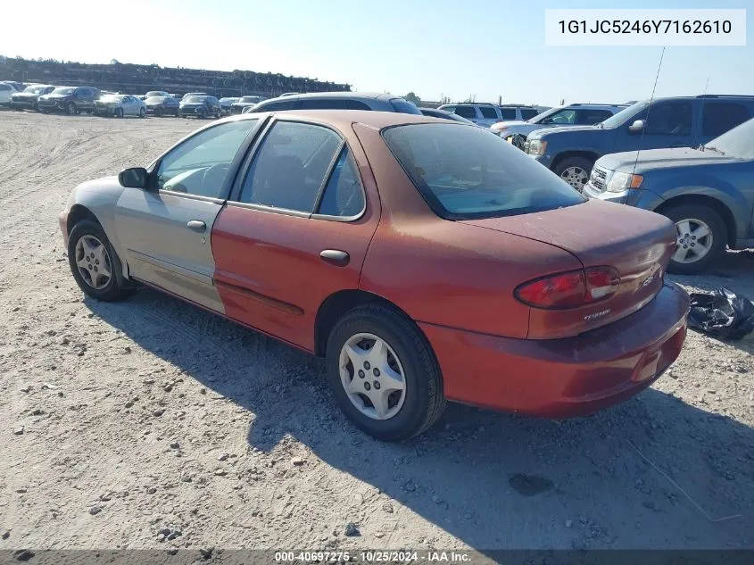 2000 Chevrolet Cavalier VIN: 1G1JC5246Y7162610 Lot: 40697275