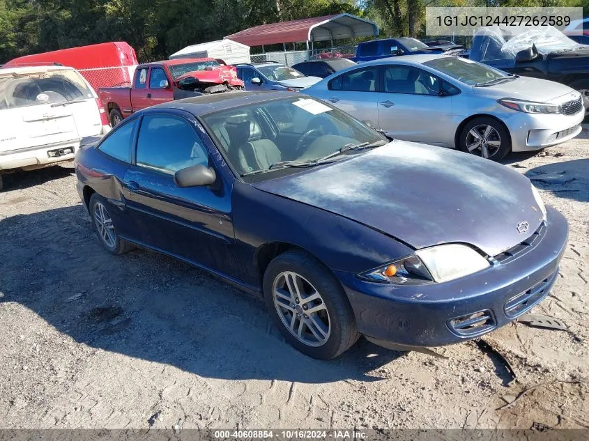 2002 Chevrolet Cavalier VIN: 1G1JC124427262589 Lot: 40608854