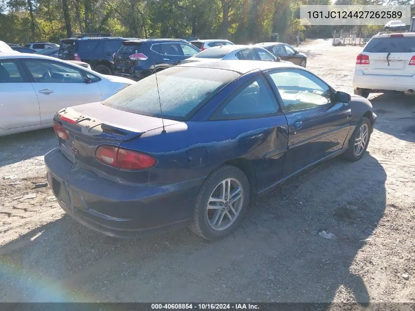 1G1JC124427262589 2002 Chevrolet Cavalier