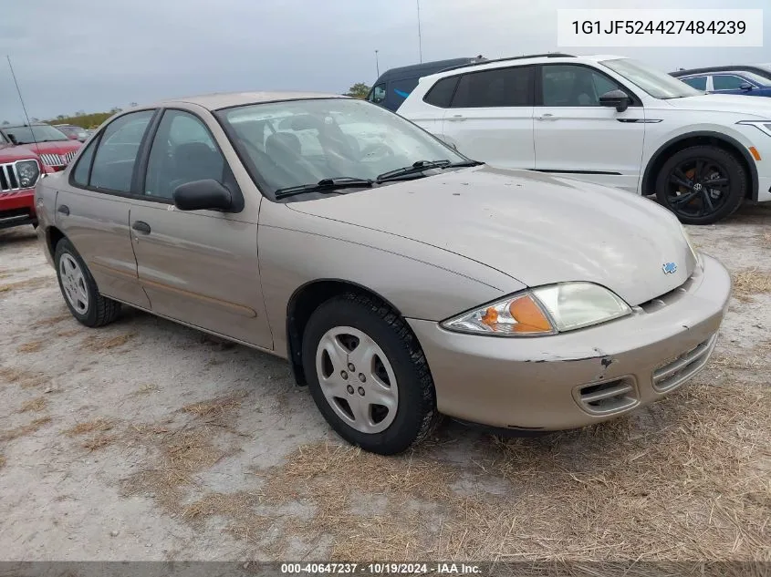 2002 Chevrolet Cavalier Ls VIN: 1G1JF524427484239 Lot: 40647237