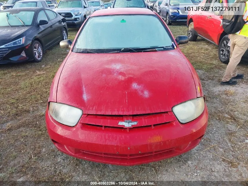 1G1JF52F137279111 2003 Chevrolet Cavalier Ls