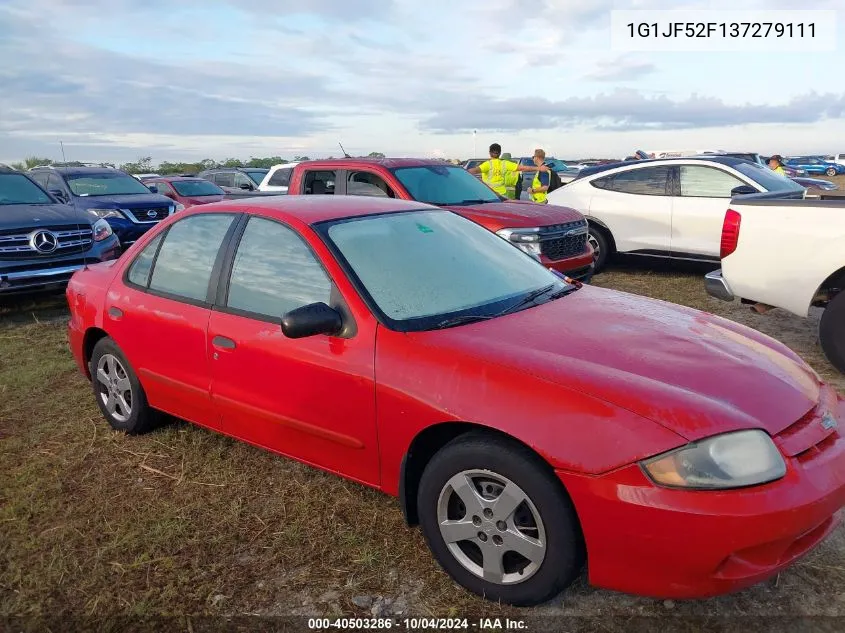 1G1JF52F137279111 2003 Chevrolet Cavalier Ls