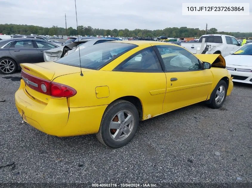 1G1JF12F237263864 2003 Chevrolet Cavalier Ls