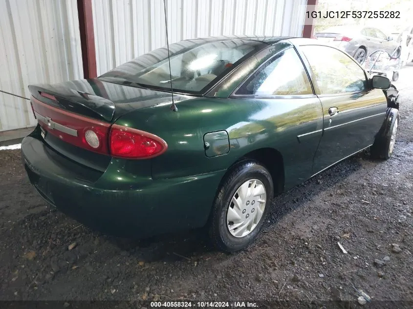 2003 Chevrolet Cavalier VIN: 1G1JC12F537255282 Lot: 40558324