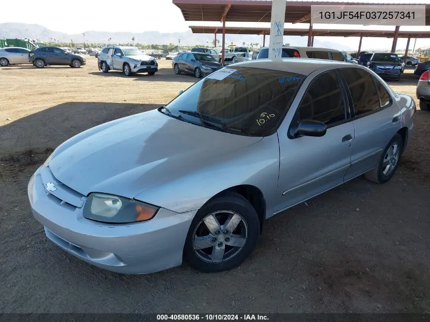 2003 Chevrolet Cavalier Ls VIN: 1G1JF54F037257341 Lot: 40580536