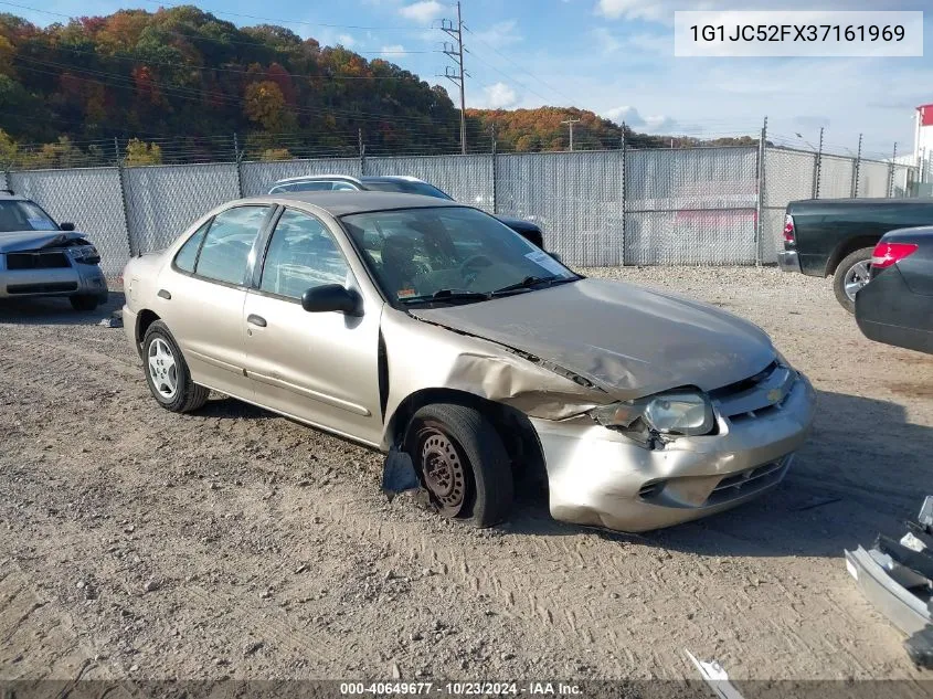 2003 Chevrolet Cavalier VIN: 1G1JC52FX37161969 Lot: 40649677