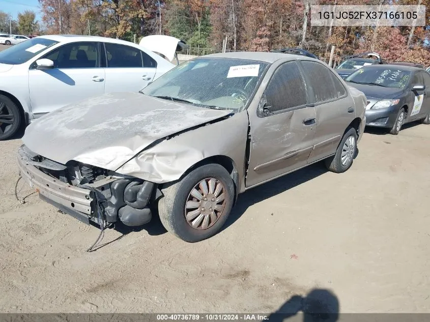 2003 Chevrolet Cavalier VIN: 1G1JC52FX37166105 Lot: 40736789