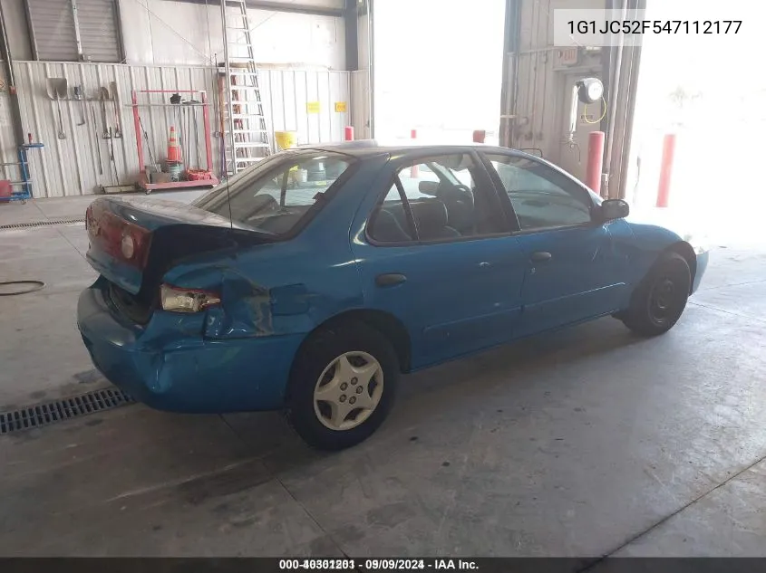 1G1JC52F547112177 2004 Chevrolet Cavalier