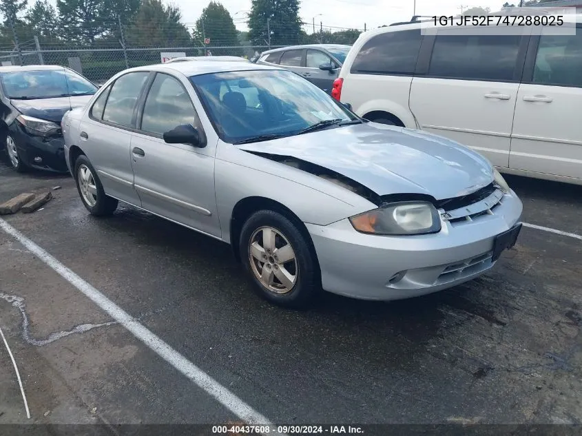 2004 Chevrolet Cavalier Ls VIN: 1G1JF52F747288025 Lot: 40437608