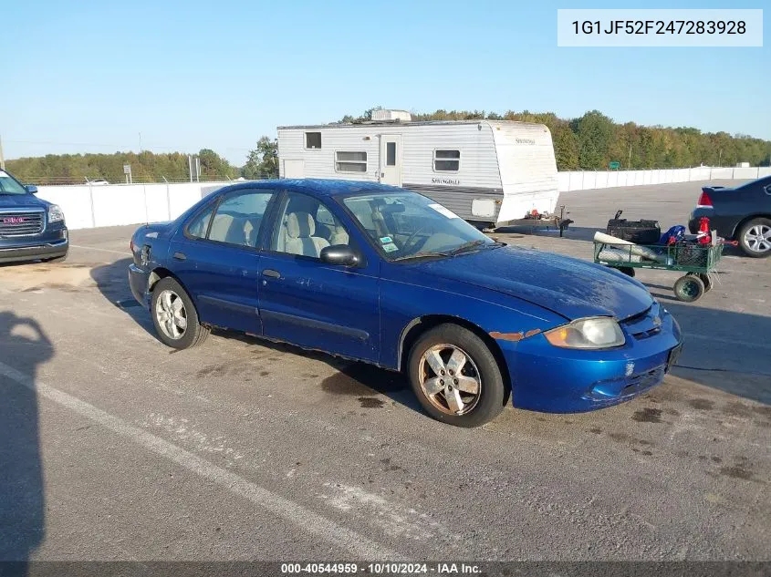 2004 Chevrolet Cavalier Ls VIN: 1G1JF52F247283928 Lot: 40544959