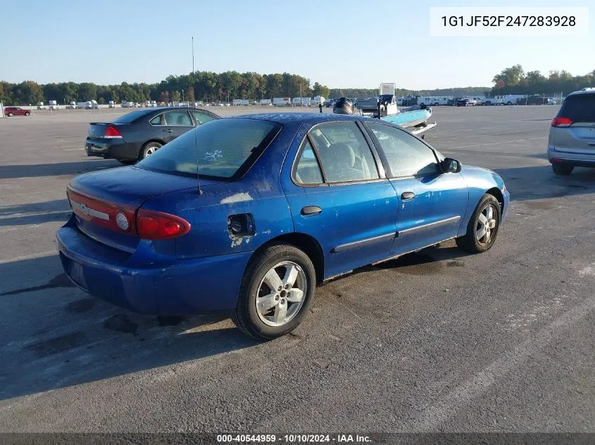 2004 Chevrolet Cavalier Ls VIN: 1G1JF52F247283928 Lot: 40544959