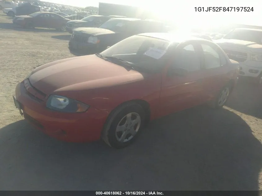 1G1JF52F847197524 2004 Chevrolet Cavalier Ls