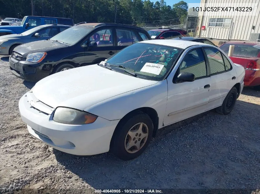 2004 Chevrolet Cavalier VIN: 1G1JC52FX47143229 Lot: 40640905