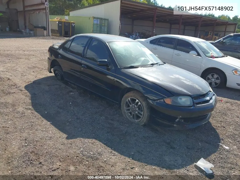 2005 Chevrolet Cavalier Ls Sport VIN: 1G1JH54FX57148902 Lot: 40497098